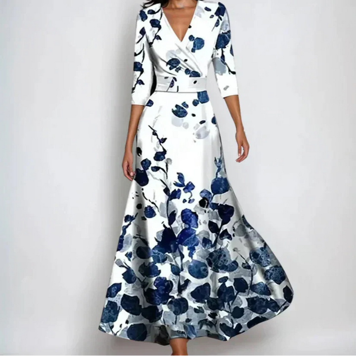 ISABELLA – ENCHANTED BLOOM WRAP DRESS