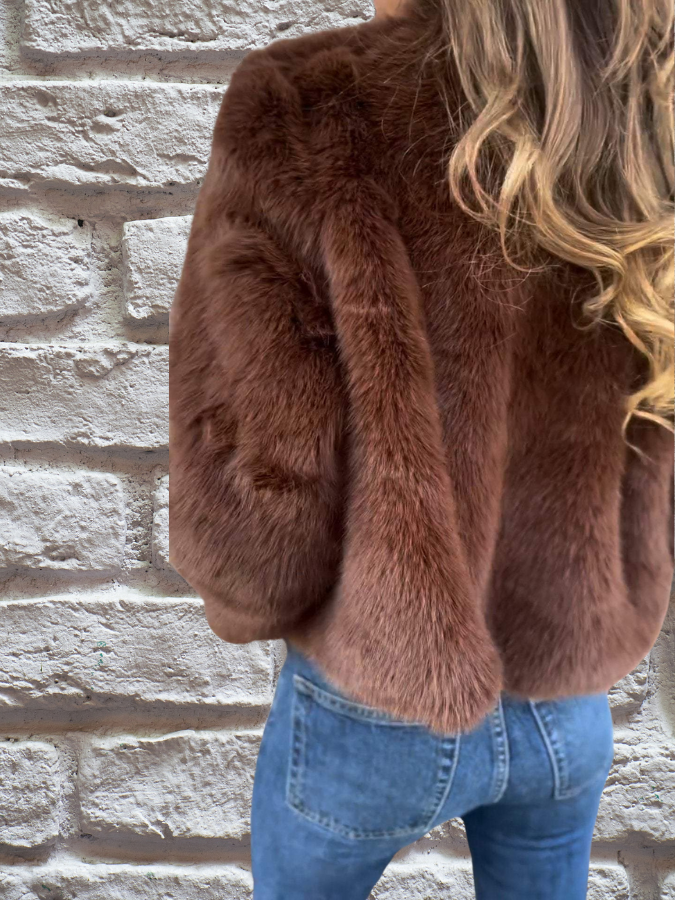 BELLA – THE LUXE FAUX FUR JACKET