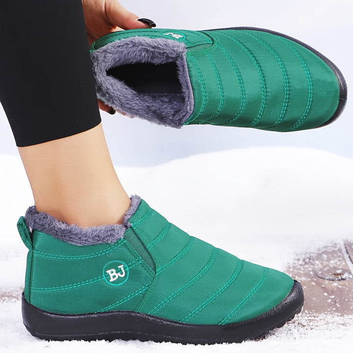 Victoria | Warm Slip-On Winter Boots