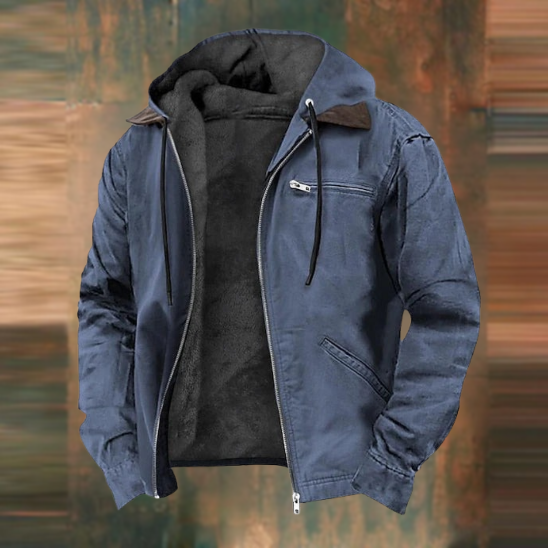 NATHAN – RUGGED HOODED JACKET