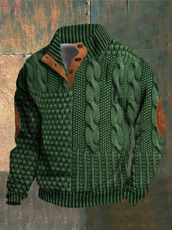 MARCUS – HERITAGE KNIT-STYLE PULLOVER