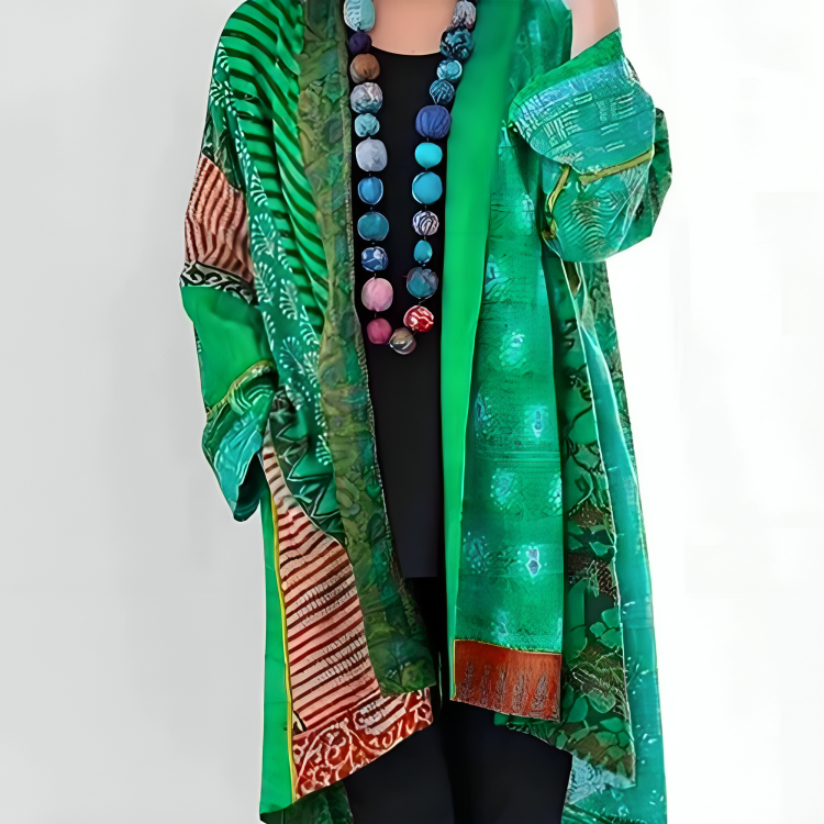 EUNICE – BOHEMIAN PATCHWORK KIMONO