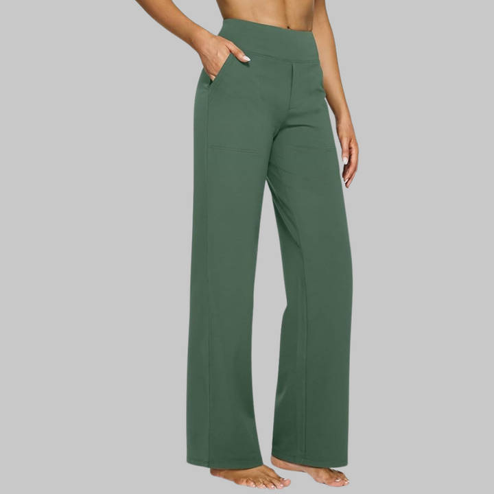 FELICIA – WIDE LEG COMFORT TROUSERS