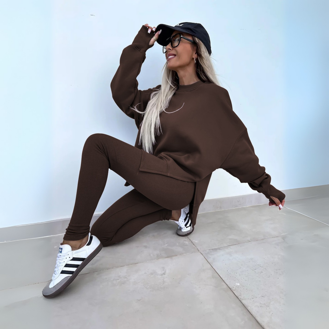 MADISON – OVERSIZED SWEATSHIRT & LEGGINGS SET