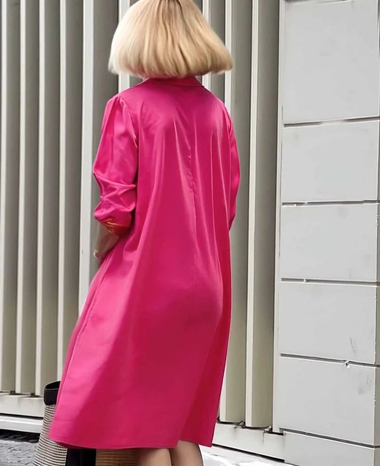 AMY – MODERN CHIC SHIRT DRESS