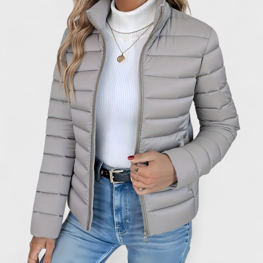 LEAH – LIGHTWEIGHT QUILTED PUFFER JACKET