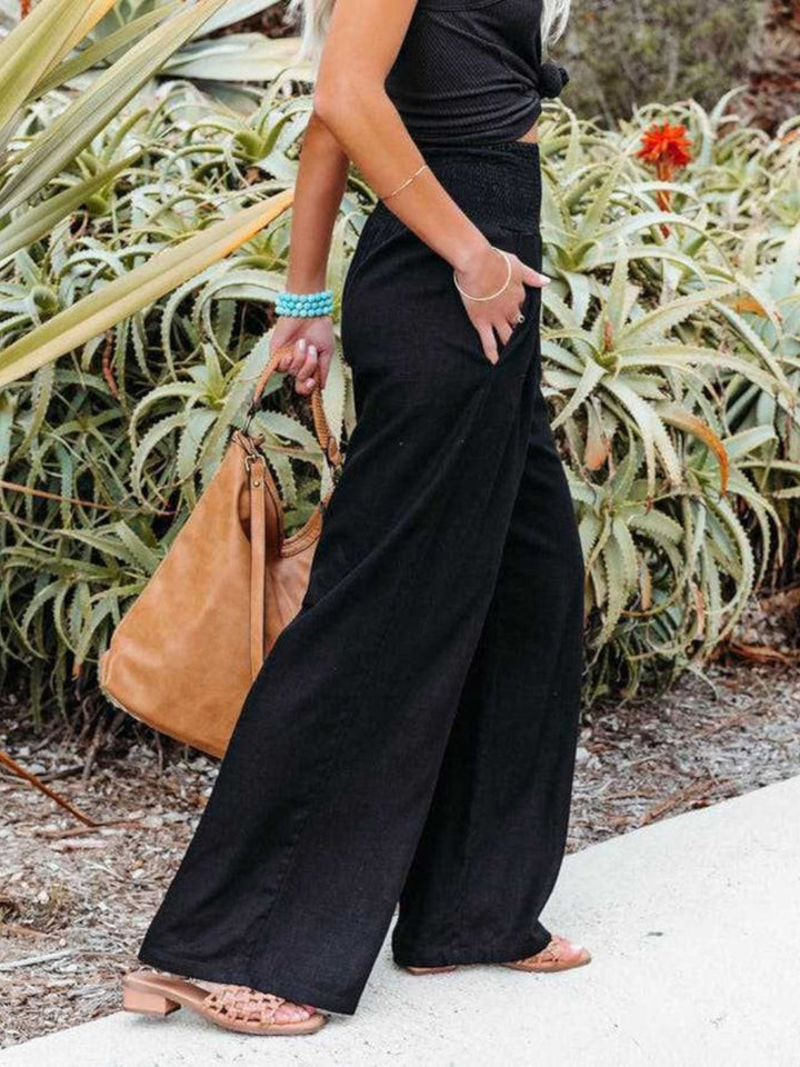 MICHELLE – RELAXED WIDE-LEG PANTS