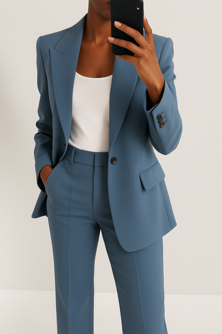 COURTNEY – POWER CHIC PANTSUIT SET