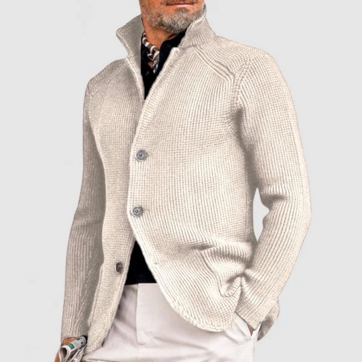 ARTHUR – CLASSIC KNIT BUTTON CARDIGAN