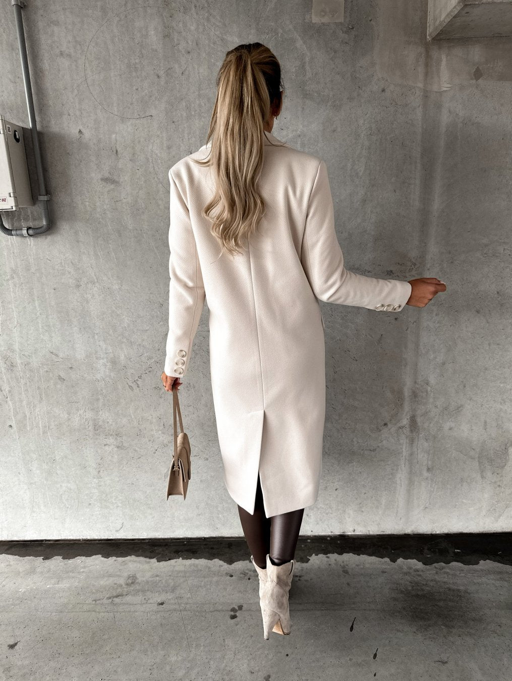 SIERRA – DOUBLE-BREASTED LONG COAT