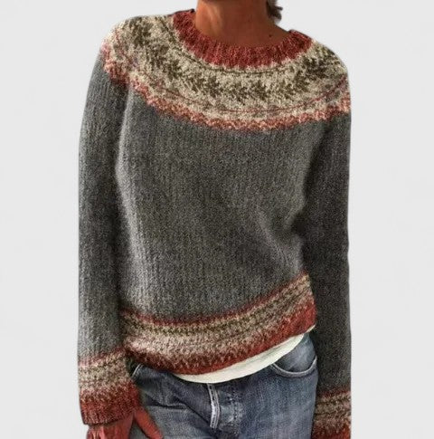 ELISE – NORDIC KNIT SWEATER