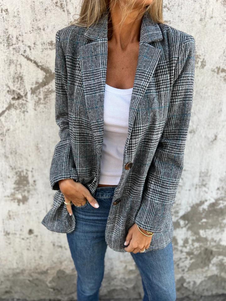 DANIELA – TIMELESS CHECK BLAZER