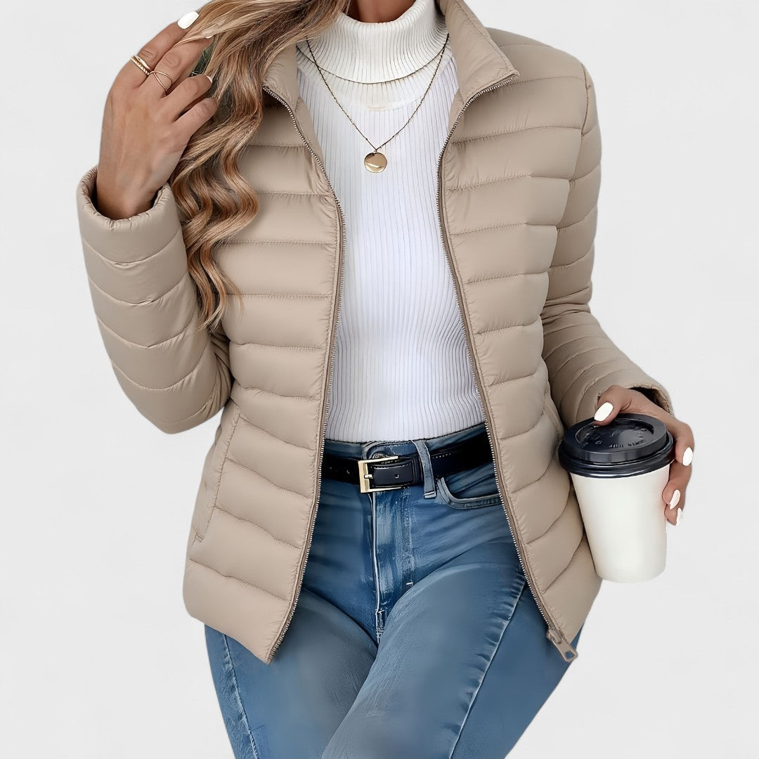 LEAH – LIGHTWEIGHT QUILTED PUFFER JACKET