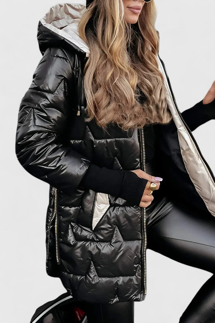 HAVEN – PADDED HOODED WINTER COAT