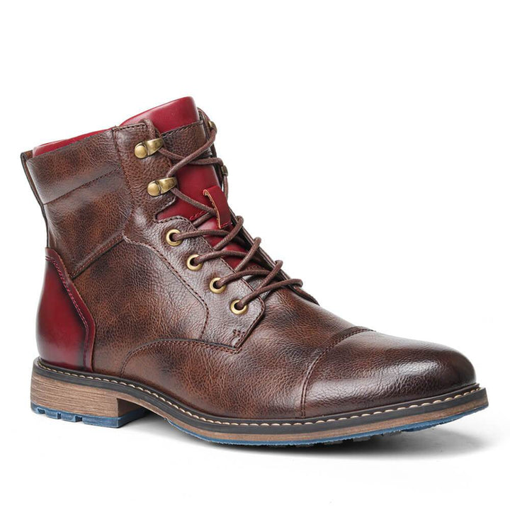 Miles | Timeless Oxford Orthopedic Leather Boots