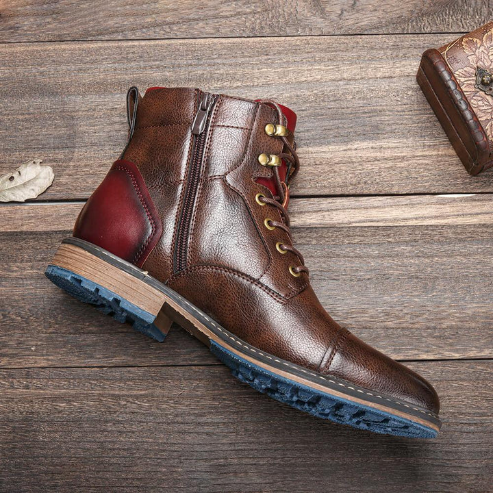 Miles | Timeless Oxford Orthopedic Leather Boots