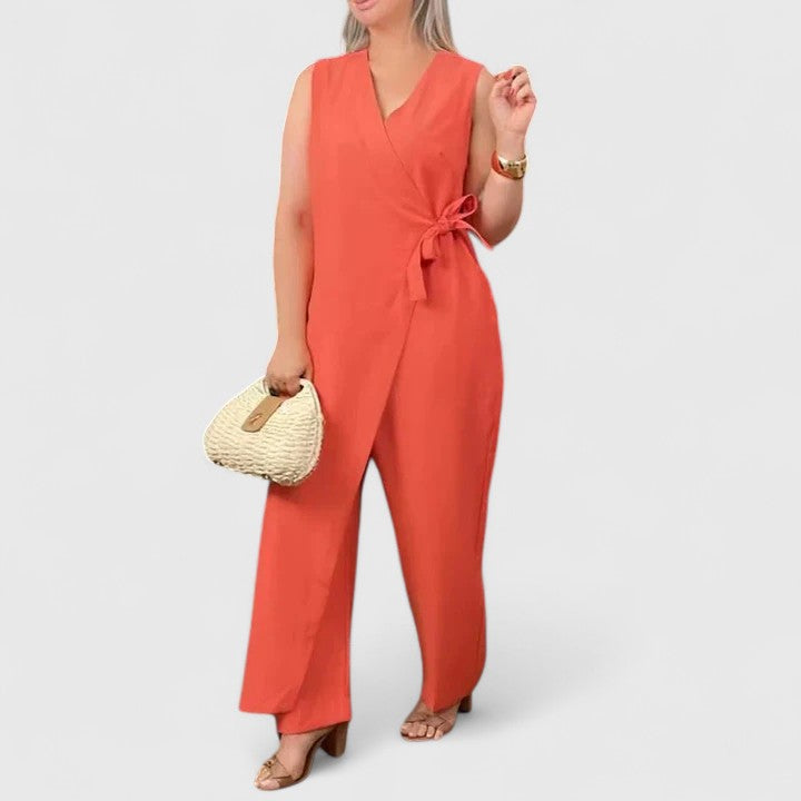 JENNA – WRAP CHARM JUMPSUIT