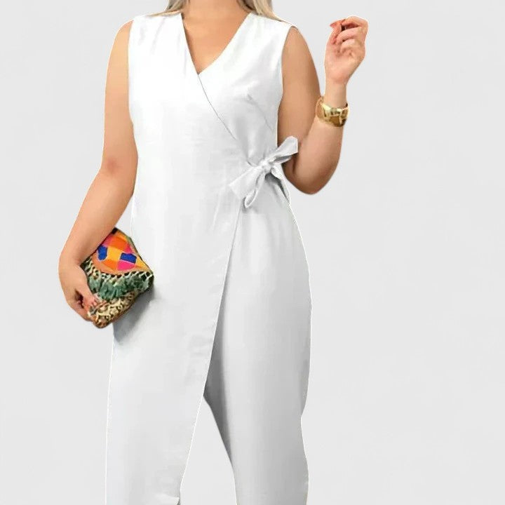 JENNA – WRAP CHARM JUMPSUIT