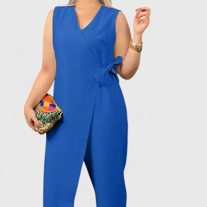 JENNA – WRAP CHARM JUMPSUIT